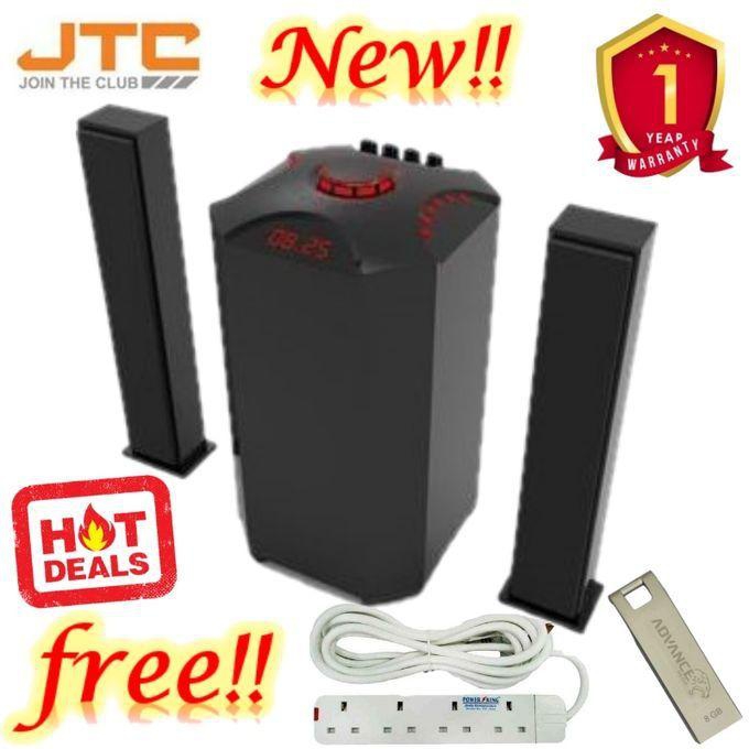 JTC SUB WOOFER HI-FI SYSTEM-BT-12000W+FREE 8GB +4 WAY