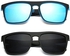 KASTWAVE Rectangular Polarized Sunglasses for Men Women, Pilot Driver Fashion Sun Glasses, Driving UV 400 Protection for Sport Outdoor Hiking Golf Cycling Fishing Eyewear (2 PACK)
