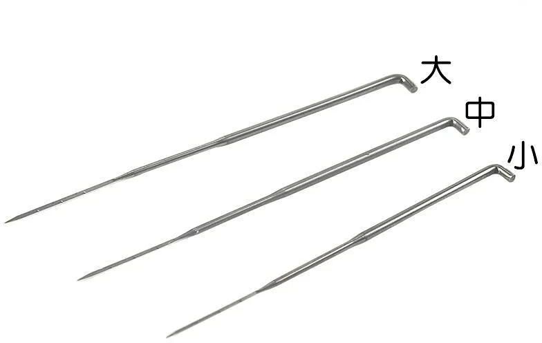 5SET Puncture music needle manual diy Tool needle Non-woven fabric Pricking needle Wool felt Bulbar ligation