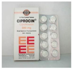 CIPROCIN 500 MG 10 TAB