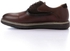 حذاء اوكسفورد كاجوال بطرف دائري ورباط للرجال من جرينتا - بني داكن، 43
