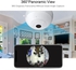 360° Wireless WIFI Bulb camera Panoramic Fisheye Vision, Wifi Remote Monitoring Home Security LED Bulb Light camera