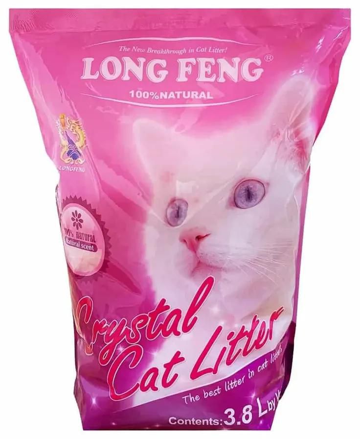 رمل قطط كريستالي لونج فينج (3.8 لتر)