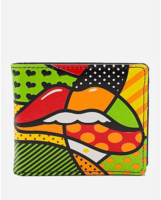 Ravin Fashionable Printed Wallet - Multicolour