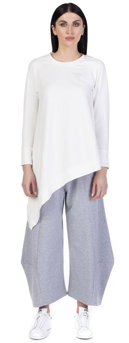 Eleganza Concept Pant For Women , Size M , Grey , 80008