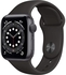 New Apple Watch Series 6 (GPS, 40mm) - Space Gray Aluminum Case with Black Sport Band