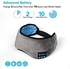 Sleeping Eye Mask Sleep Headphones,Lavince Travel Sleeping Headphone Wireless Bluetooth 5.0 Eye Mask Handsfree Music Sleep Eye Shades Headset Built-in Speakers Microphone Washable Gray