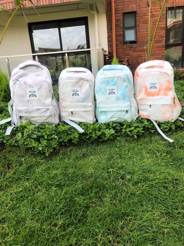 HELLO NEW BAGS Men's Women's Backpack School Bag Bookbag Commuter Backpack School Outdoor Solid Color Nylon Large Capacity Breathable Lightweight Zipper