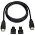 FULL HD Genuine 3 In 1 HDMI Cable Adapter Converter For Xbox360 For PS3 HDTV 1080P.ETC. Experience Brighter Picture Today!