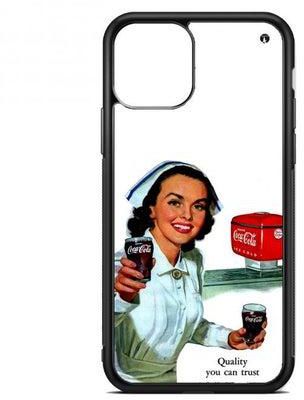 PRINTED Phone Cover FOR IPHONE 13 PRO MAX Coca Cola Woman Worker