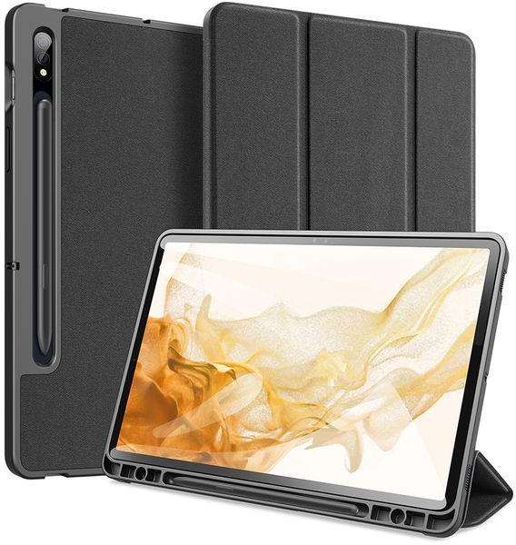 Leather Case For Samsung Galaxy Tab S8 11 Inch 2022-Black