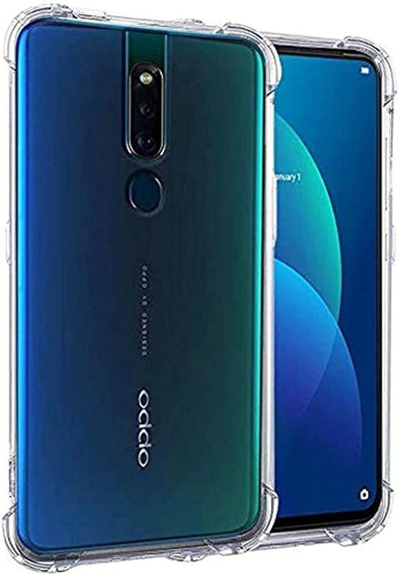 Back Case For Oppo F11 Pro - Transparent - Thin