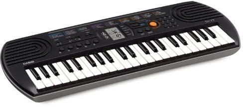 Casio Mini Keyboard, Black - SA-77