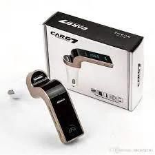 Carg7 Bluetooth Modulator- Wireless In-Car FM Adapter