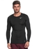 Nike NK703088-010 Pro Compression Sport Top for Men - Black/Dark Grey