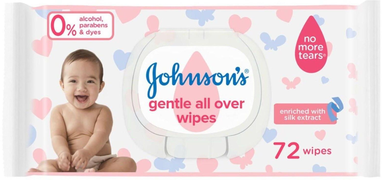 Johnson&#39;s Baby Wipes Gentle 72 Wipes
