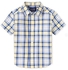 The Children's Place Boys' Short Sleeve Printed Oxford