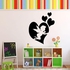 Decorative Wall Sticker - Design Angel In A Heart
