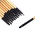 32-Piece Makeup Brush With Pouch Set Beige/Black/Grey