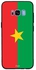 غطاء حماية واقٍ لهاتف سامسونج جالاكسي S8 بلس علم بوركينا فاسو