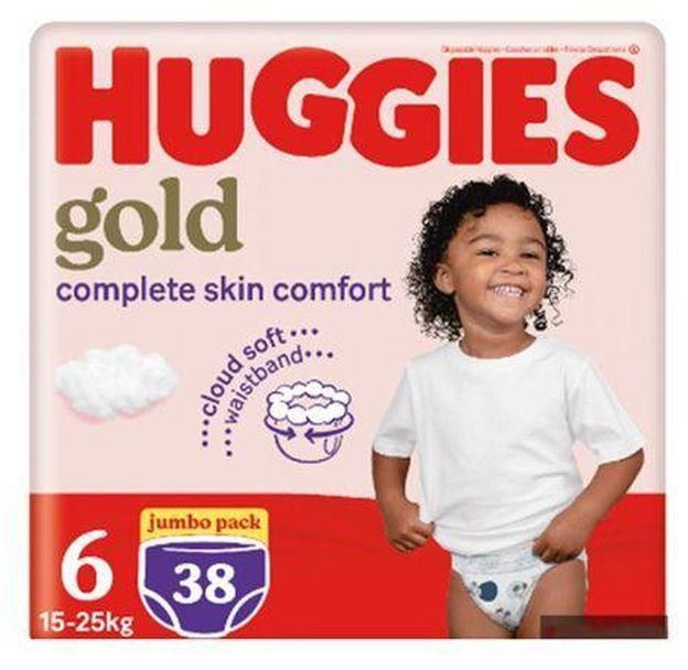 Huggies Pampers Baby Dry Diapers-Huggies Pants (6) Jumbo Pack 38 Disposable