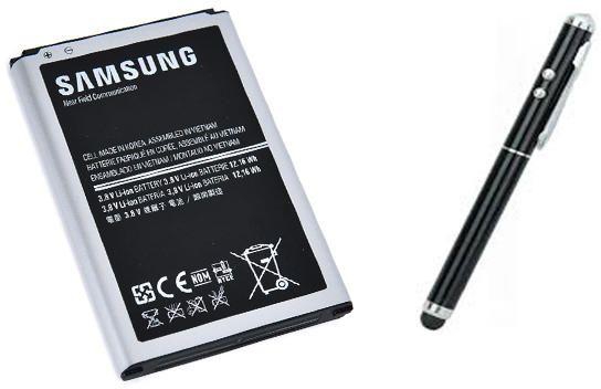 Generic N9000 Battery for Samsung Note 3 - 3200mAh + Stylus High Tech Pen - Black