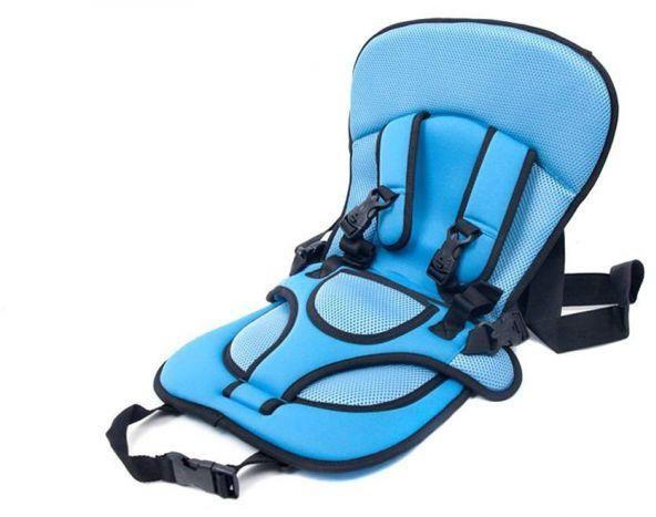 Portable Multi-Function Baby Car Safety Seat chair cushion [Blue]
