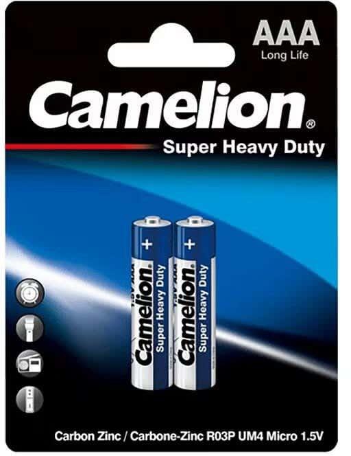 Get Camelion R03P-BP2B Ultra AAA Battery, 1.5V - Multicolor with best offers | Raneen.com
