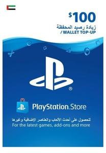 Playstation Network Live USD 100 Online Gift Card