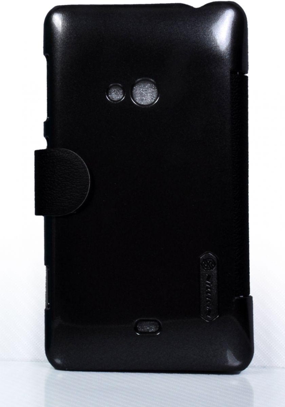 Nillkin Leather Case for Nokia Lumia 625 (Black)