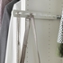 KOMPLEMENT Pull-out multi-use hanger - white 58 cm