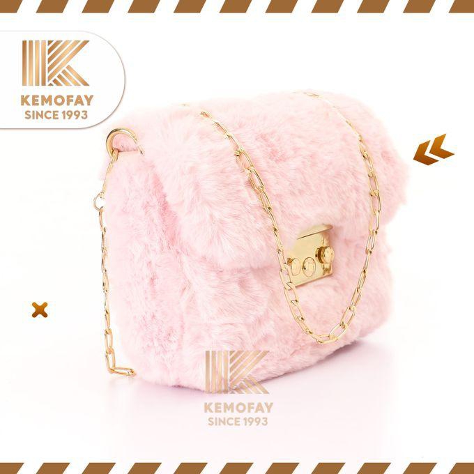 Cross-fur Bag For Women And Girls Color _ Pink