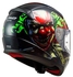 LS2 HELMET FF353 RAPID Full Face Racing Helmet - Size Large - Color Happy Dreams Black