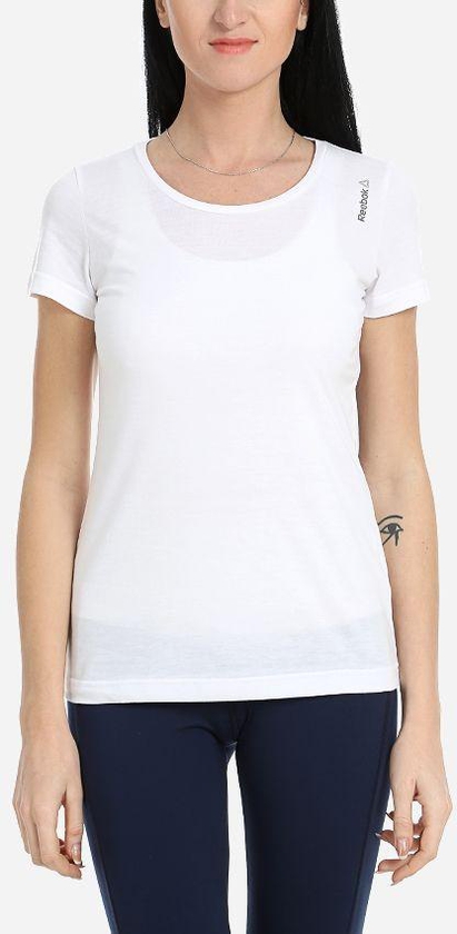 Reebok Solid T-Shirt - White