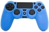 For Playstation 4 PS4 Controller - Rubber Silicone Case Cover for Sony PS4 - Blue