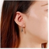 Geometry Drop Earrings - Silver