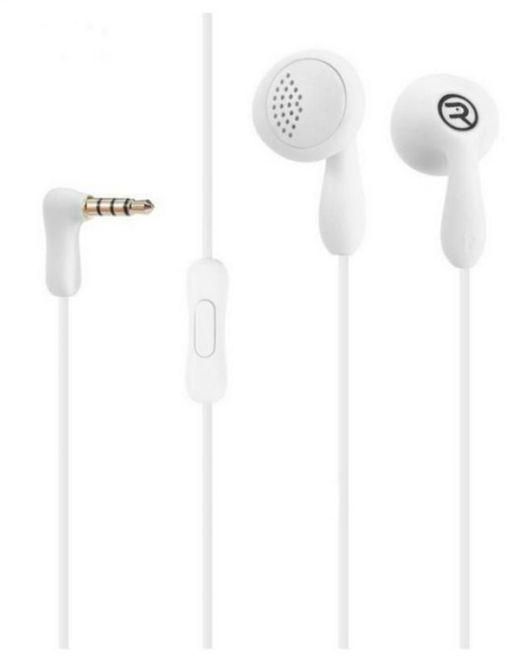 Remax 301 Candy Earphones with In-Line Mic – White