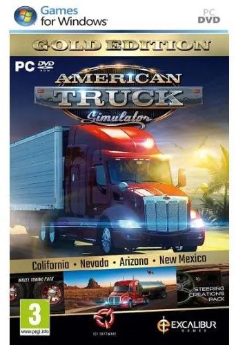 American Truck Simulator PC Game DVD Disks + Free Gift