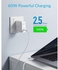 Anker PowerPort Atom III Wall Charger White