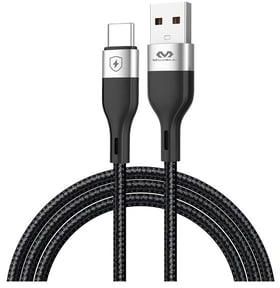 Miccell 2.4a Ultra Strong Usb To Type-c Charging Cable 1m Green VQ-D129