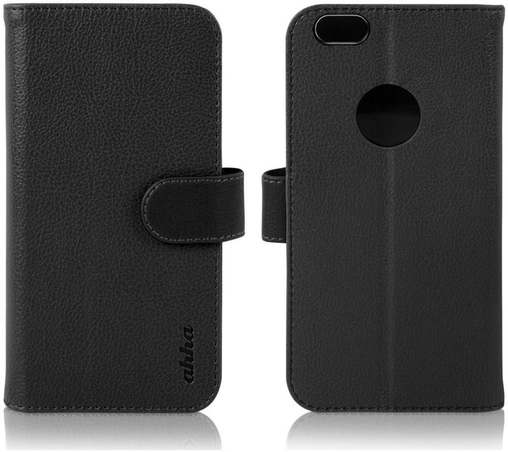 Ahha Apple Iphone 6 Plus Flip Case - Stealth Black