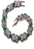 Funky Liliy Stone Indian Bracelet - Green