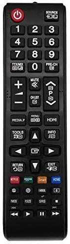 Universal Alternative Remote Control for All Samsung Smart LCD 3D TVs, Compatible with BN59-01175N BN59-01247A AA59-00786A, TV Remote Control without Adjustment