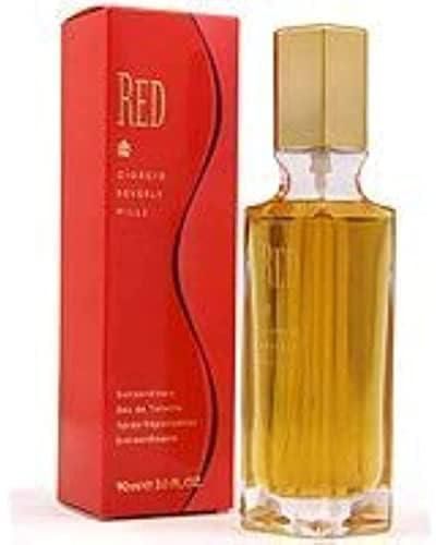 Giorgio Beverly Hills Red EDT Spray for Women (3oz, Pack of 3)