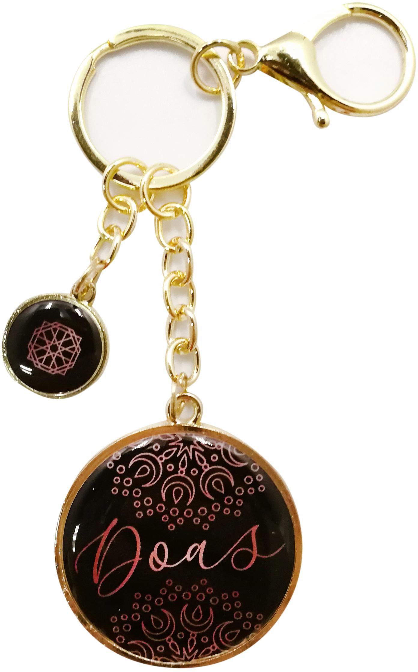 Moroccon Keychain (Black/Gold)
