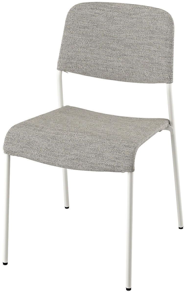 UDMUND كرسي - أبيض/Viarp بيج/بنّي