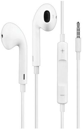 Wired Stereo In-Ear Headphones White