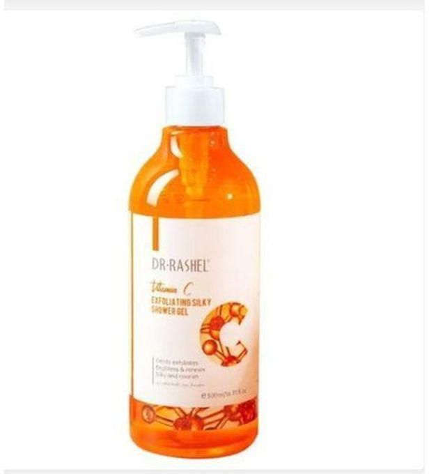 Dr Rashell Luminous Skin Carrot Brightening All Skin Types Whitening 500ml Shower Gel