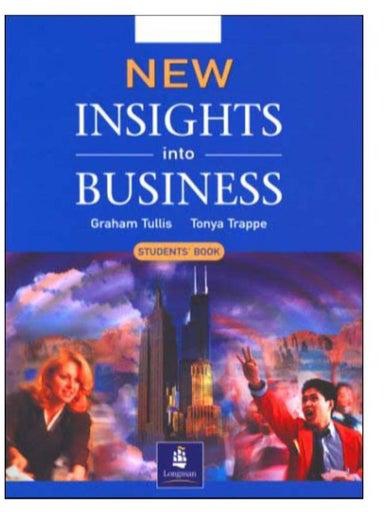 New Insights Into Business Student's Book paperback english - 31-Mar-00