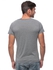 Diesel Light Grey Cotton Round Neck T-Shirt For Men